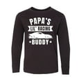 thumbnail image 1 of Inktastic Papas Lil Racing Buddy Long Sleeve Youth T-Shirt, 1 of 5