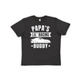 thumbnail image 1 of Inktastic Papas Lil Racing Buddy Youth T-Shirt, 1 of 5