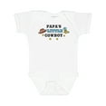 thumbnail image 1 of Inktastic Papas Little Cowboy with Cowboy Hat and Boots Boys Baby Bodysuit, 1 of 5