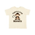 thumbnail image 1 of Inktastic Papas Little Monkey Boys Funny Boys or Girls Toddler T-Shirt, 1 of 5