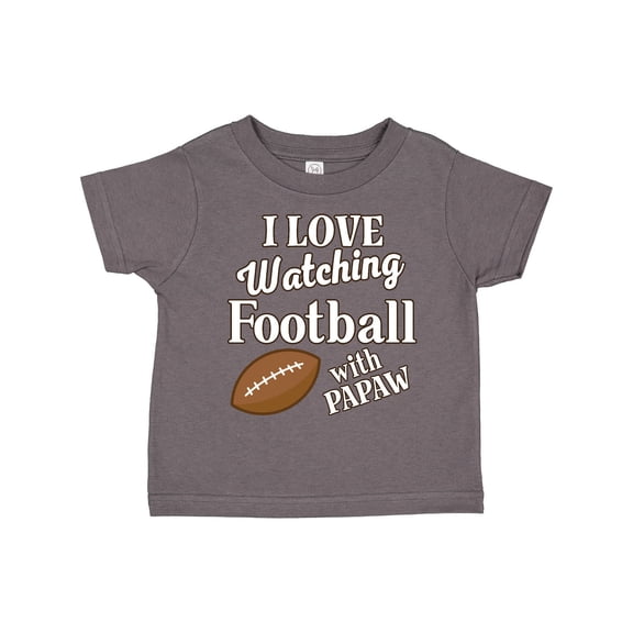 Inktastic Papaw Football Grandson Gift Boys or Girls Toddler T-Shirt