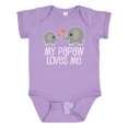 thumbnail image 1 of Inktastic Papaw Grandpa Loves Me Boys or Girls Baby Bodysuit, 1 of 5