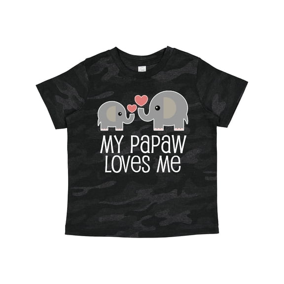 Inktastic Papaw Grandpa Loves Me Boys or Girls Toddler T-Shirt