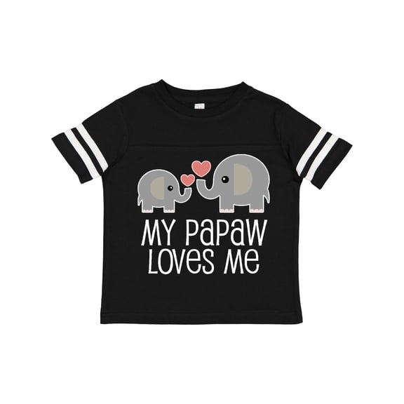 Inktastic Papaw Grandpa Loves Me Boys or Girls Toddler T-Shirt