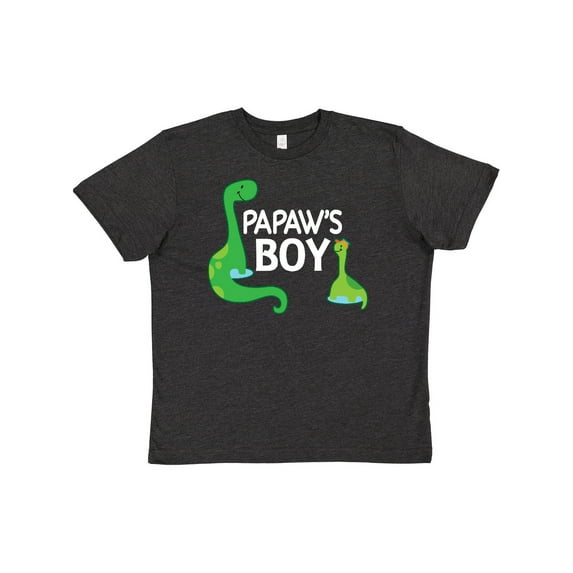 Inktastic Papaw's Boy Grandson Youth T-Shirt