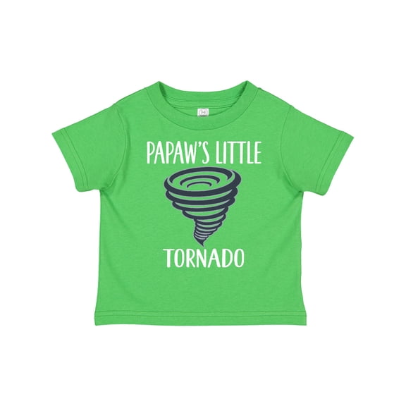 Inktastic Papaws Little Tornado Boys Grandson Boys Toddler T-Shirt
