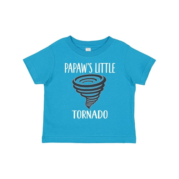 Inktastic Papaws Little Tornado Boys Grandson Boys Toddler T-Shirt