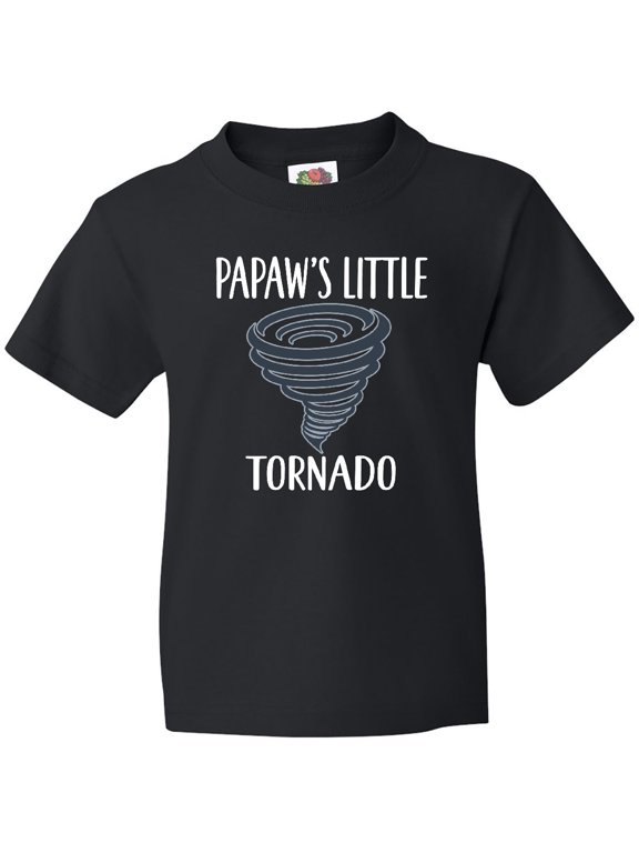 Papaws Little Tornado Boys Grandson Youth T-Shirt
