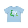 thumbnail image 1 of Inktastic Papou's Boy Grandson Dinosaur Boys Baby T-Shirt, 1 of 5