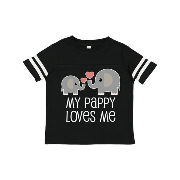 Inktastic Pappy Loves Me Grandson Gift Boys or Girls Toddler T-Shirt