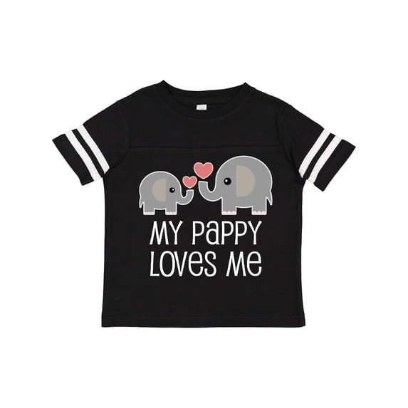 Inktastic Pappy Loves Me Grandson Gift Boys or Girls Toddler T-Shirt