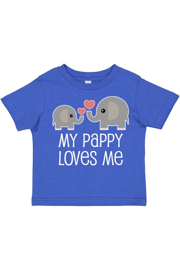 Pappy Loves Me Grandson Gift Boys or Girls Toddler T-Shirt
