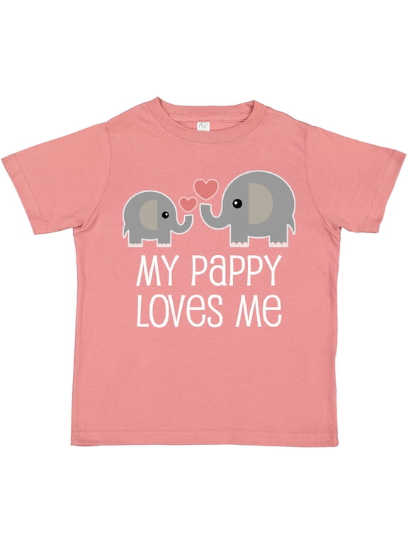 Pappy Loves Me Grandson Gift Boys or Girls Toddler T-Shirt