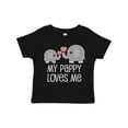 thumbnail image 1 of Inktastic Pappy Loves Me Grandson Gift Boys or Girls Toddler T-Shirt, 1 of 5