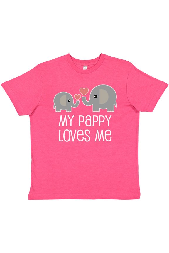Pappy Loves Me Grandson Gift Youth T-Shirt
