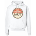 thumbnail image 1 of Inktastic Pappy Real Classic Adult Hoodie Sweatshirt, 1 of 4