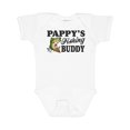thumbnail image 1 of Inktastic Pappy's Fishing Buddy Boys Baby Bodysuit, 1 of 5