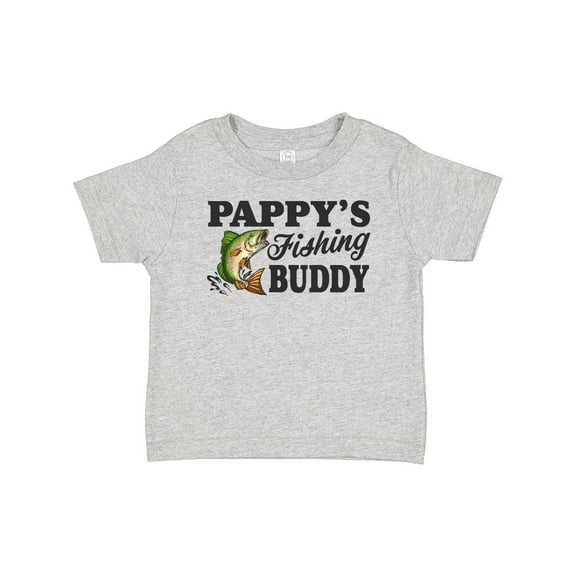 Inktastic Pappy's Fishing Buddy Boys Baby T-Shirt