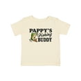 thumbnail image 1 of Inktastic Pappy's Fishing Buddy Boys Baby T-Shirt, 1 of 5