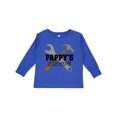 thumbnail image 1 of Inktastic Pappy's Little Helper Grandchild Boys Long Sleeve Toddler T-Shirt, 1 of 5