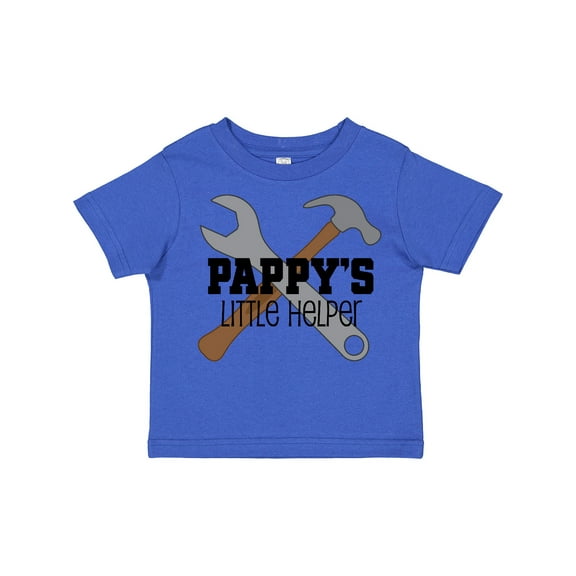 Inktastic Pappy's Little Helper Grandchild Boys Toddler T-Shirt