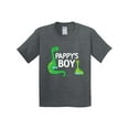 thumbnail image 1 of Inktastic Pappys Boy Grandson Dinosaur Youth T-Shirt, 1 of 5