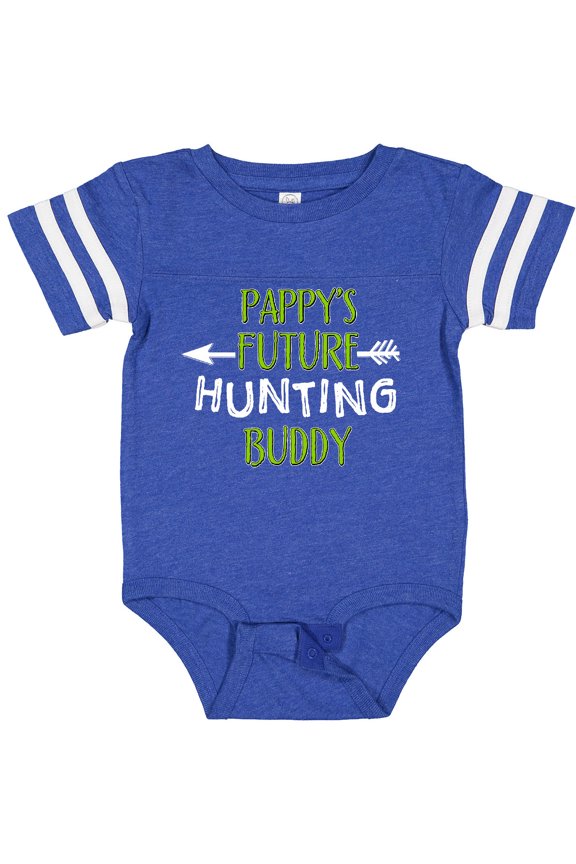 Pappys Future Hunting Buddy Boys or Girls Baby Bodysuit