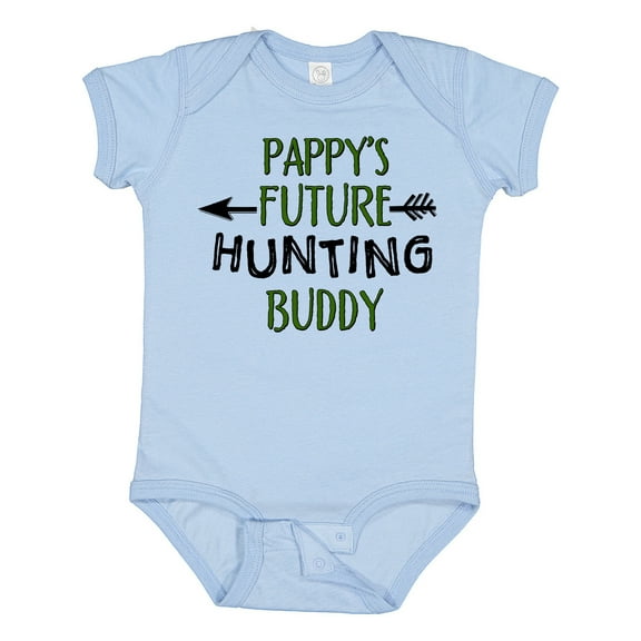Inktastic Pappys Future Hunting Buddy Boys or Girls Baby Bodysuit