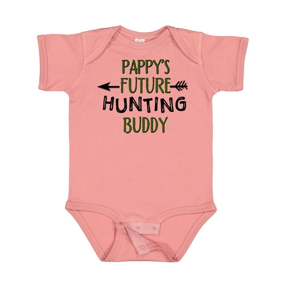 Inktastic Pappys Future Hunting Buddy Boys or Girls Baby Bodysuit