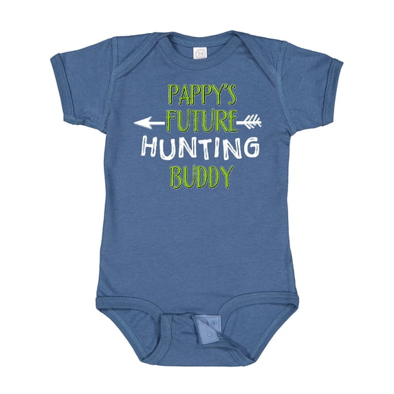 Inktastic Pappys Future Hunting Buddy Boys or Girls Baby Bodysuit