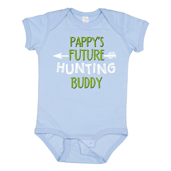Inktastic Pappys Future Hunting Buddy Boys or Girls Baby Bodysuit