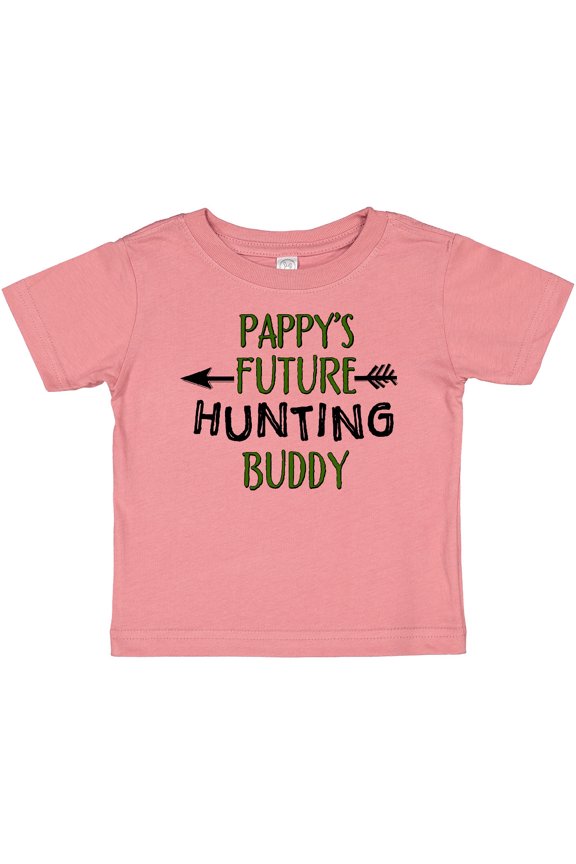 Pappys Future Hunting Buddy Boys or Girls Baby T-Shirt