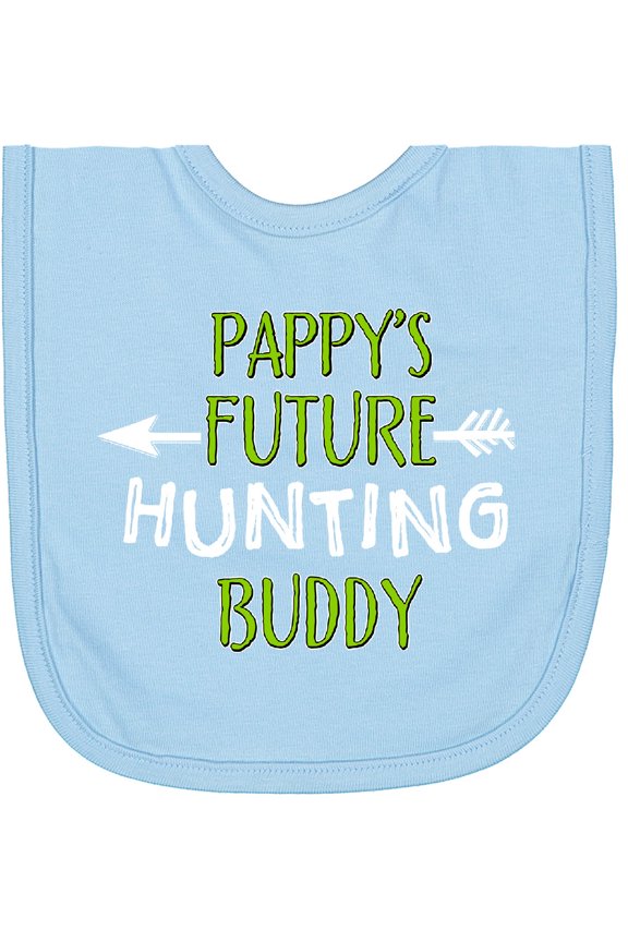 Pappys Future Hunting Buddy Newborn Bib