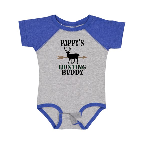 Inktastic Pappys Hunting Buddy Bow Hunter Boys or Girls Baby Bodysuit