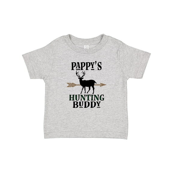 Inktastic Pappys Hunting Buddy Bow Hunter Boys or Girls Baby T-Shirt
