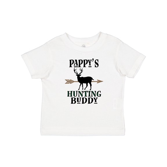 Inktastic Pappys Hunting Buddy Bow Hunter Boys or Girls Baby T-Shirt