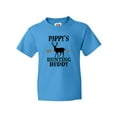 thumbnail image 1 of Inktastic Pappys Hunting Buddy Bow Hunter Youth T-Shirt, 1 of 5