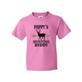 thumbnail image 1 of Inktastic Pappys Hunting Buddy Bow Hunter Youth T-Shirt, 1 of 5