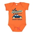 thumbnail image 1 of Inktastic Paradise Beach in Delray Beach with Palm Trees and Car Boys or Girls Baby Bodysuit, 1 of 5