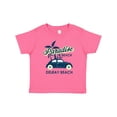 thumbnail image 1 of Inktastic Paradise Beach in Delray Beach with Palm Trees and Car Boys or Girls Baby T-Shirt, 1 of 5