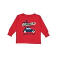thumbnail image 1 of Inktastic Paradise Beach in Delray Beach with Palm Trees and Car Boys or Girls Long Sleeve Toddler T-Shirt, 1 of 5