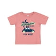 thumbnail image 1 of Inktastic Paradise Beach in Key West with Palm Trees and Car Boys or Girls Baby T-Shirt, 1 of 5