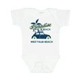 thumbnail image 1 of Inktastic Paradise Beach in West Palm Beach with Palm Trees and Car Boys or Girls Baby Bodysuit, 1 of 5