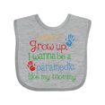 thumbnail image 1 of Inktastic Paramedic Like Mommy Boys or Girls Baby Bib, 1 of 4