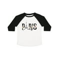 thumbnail image 1 of Inktastic Paris Eiffel Tower with Flowers Boys or Girls Toddler T-Shirt, 1 of 5