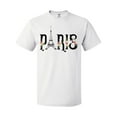 thumbnail image 1 of Inktastic Paris Eiffel Tower with Flowers T-Shirt, 1 of 5