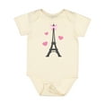 thumbnail image 1 of Inktastic Paris Lover Eiffel Tower Girls Baby Bodysuit, 1 of 5
