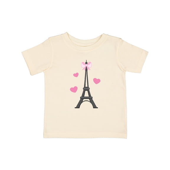 Inktastic Paris Lover Eiffel Tower Girls Baby T-Shirt