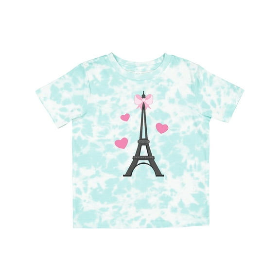 Inktastic Paris Lover Eiffel Tower Girls Toddler T-Shirt