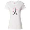 thumbnail image 1 of Inktastic Paris Lover Eiffel Tower Women's T-Shirt, 1 of 5